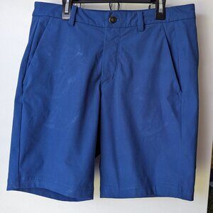 Lululemon Athletica Blue Commission Golf Shorts Size 32